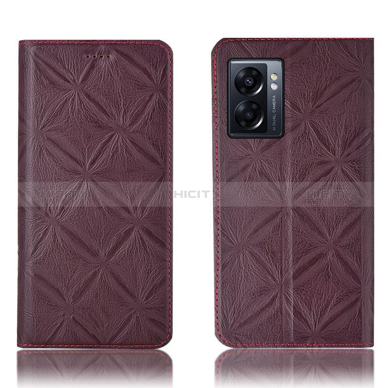 Funda de Cuero Cartera con Soporte Carcasa H19P para Realme V23i 5G