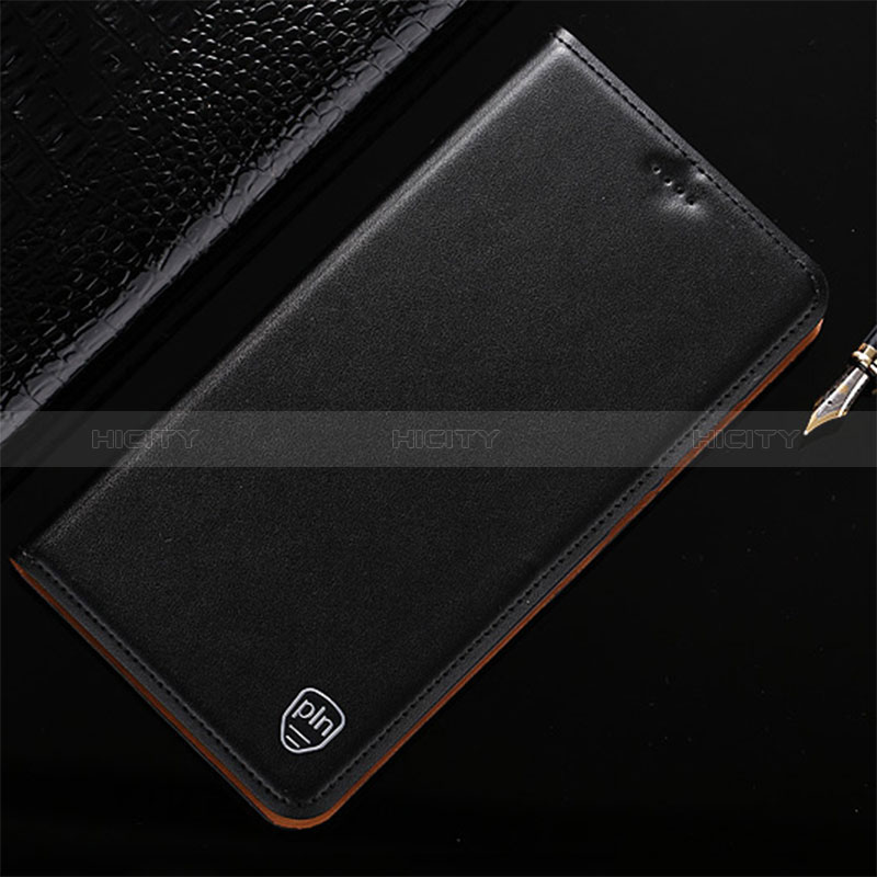 Funda de Cuero Cartera con Soporte Carcasa H21P para Asus ROG Phone 7 Ultimate Negro