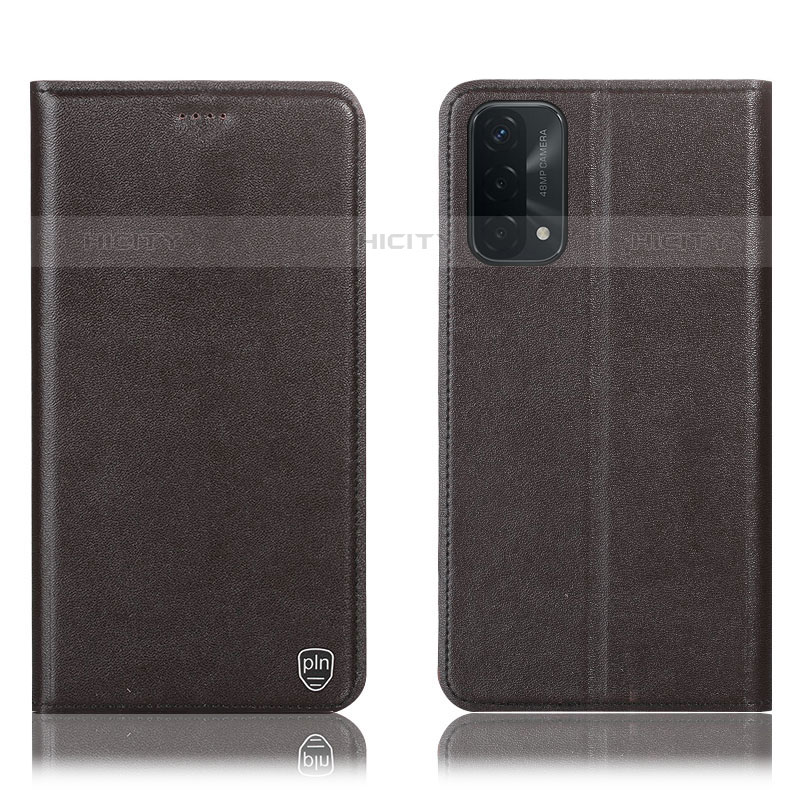 Funda de Cuero Cartera con Soporte Carcasa H21P para OnePlus Nord N200 5G