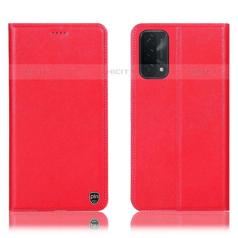 Funda de Cuero Cartera con Soporte Carcasa H21P para OnePlus Nord N200 5G