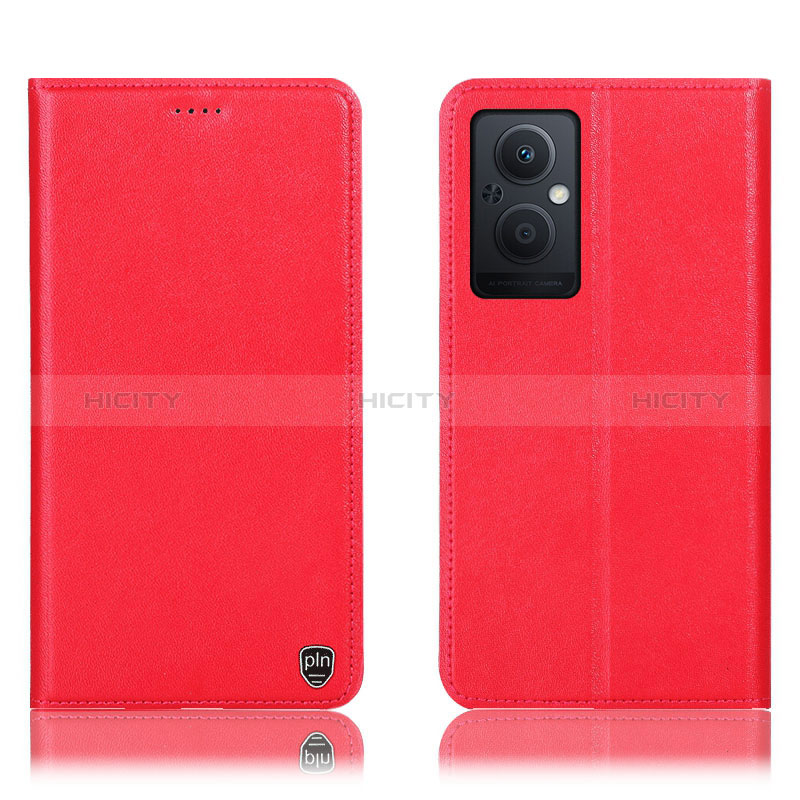 Funda de Cuero Cartera con Soporte Carcasa H21P para Oppo A96 5G