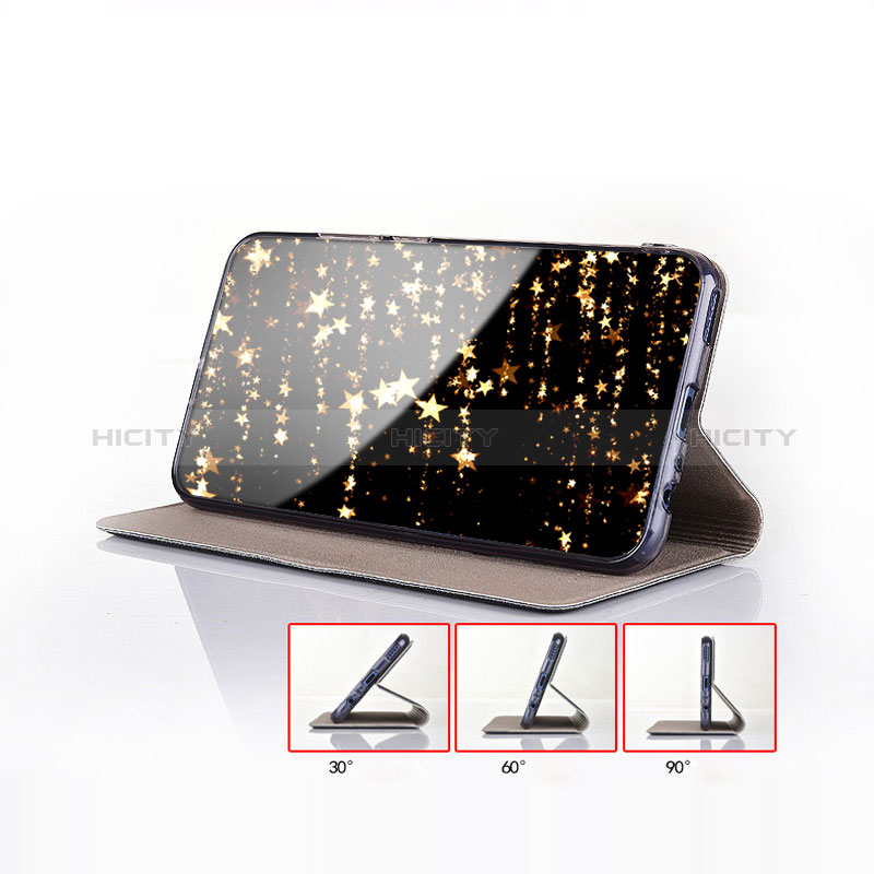 Funda de Cuero Cartera con Soporte Carcasa H22P para Huawei Mate 60