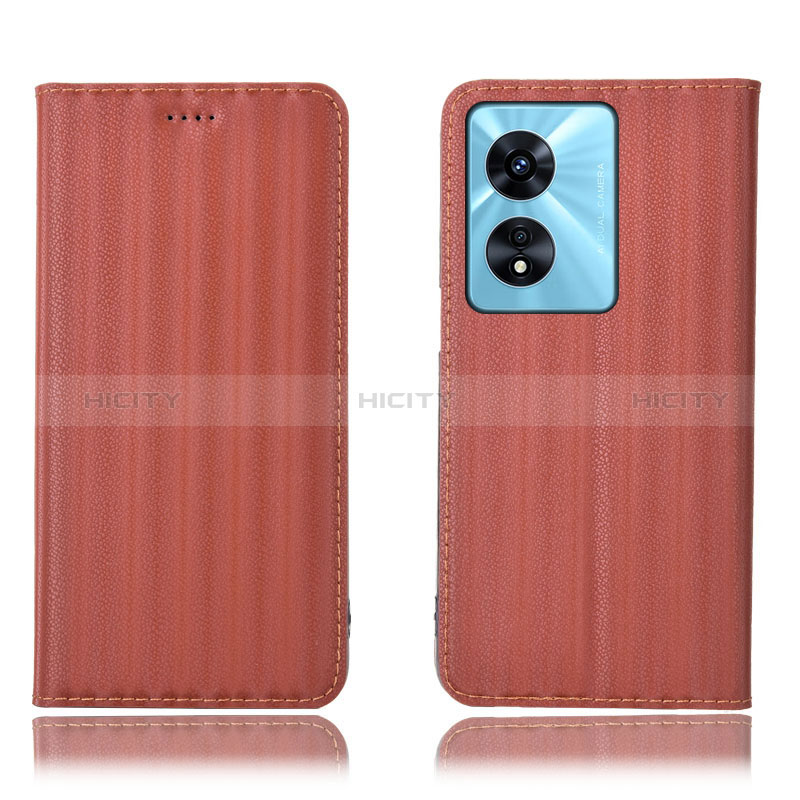 Funda de Cuero Cartera con Soporte Carcasa H23P para Oppo A1 Pro 5G