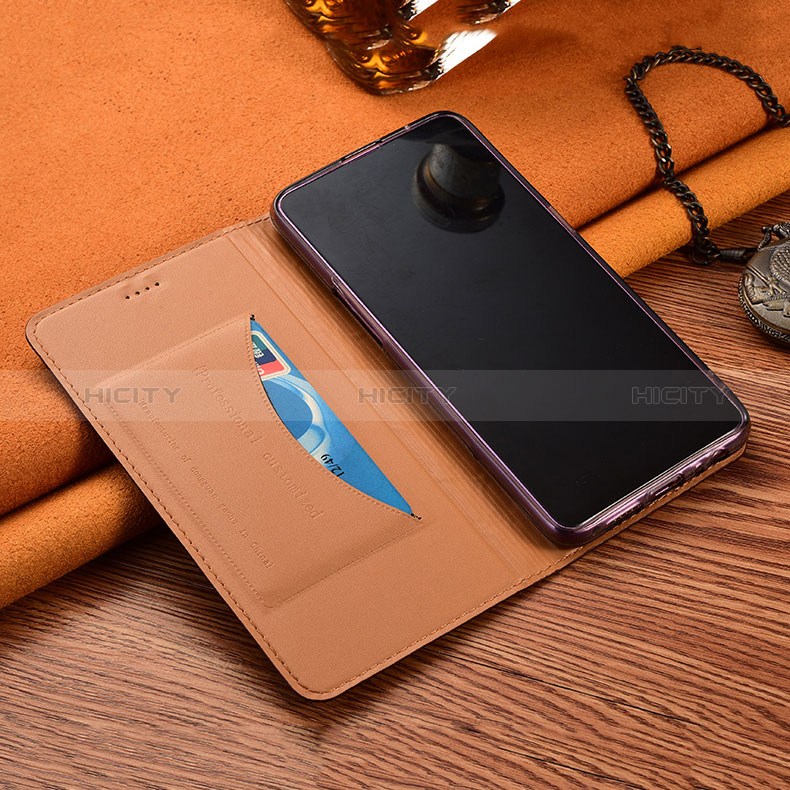 Funda de Cuero Cartera con Soporte Carcasa H23P para Oppo A16