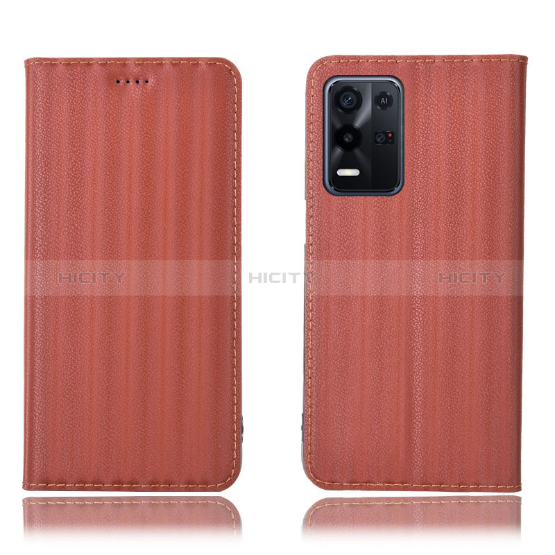 Funda de Cuero Cartera con Soporte Carcasa H23P para Oppo K9X 5G