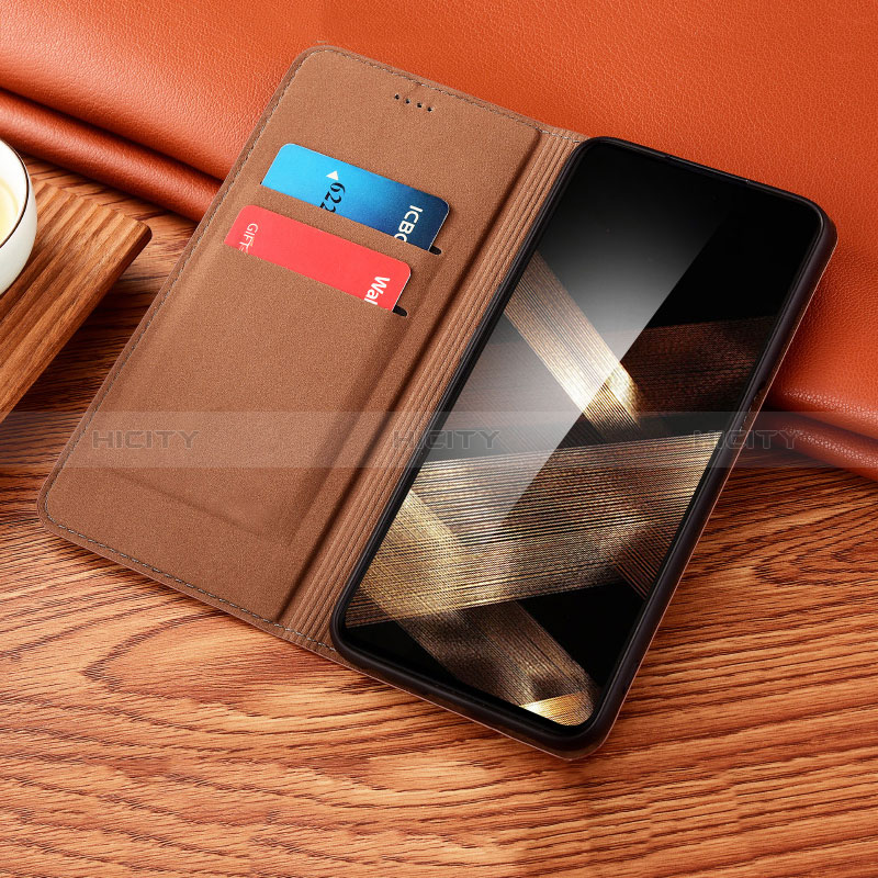 Funda de Cuero Cartera con Soporte Carcasa H24P para Apple iPhone 6