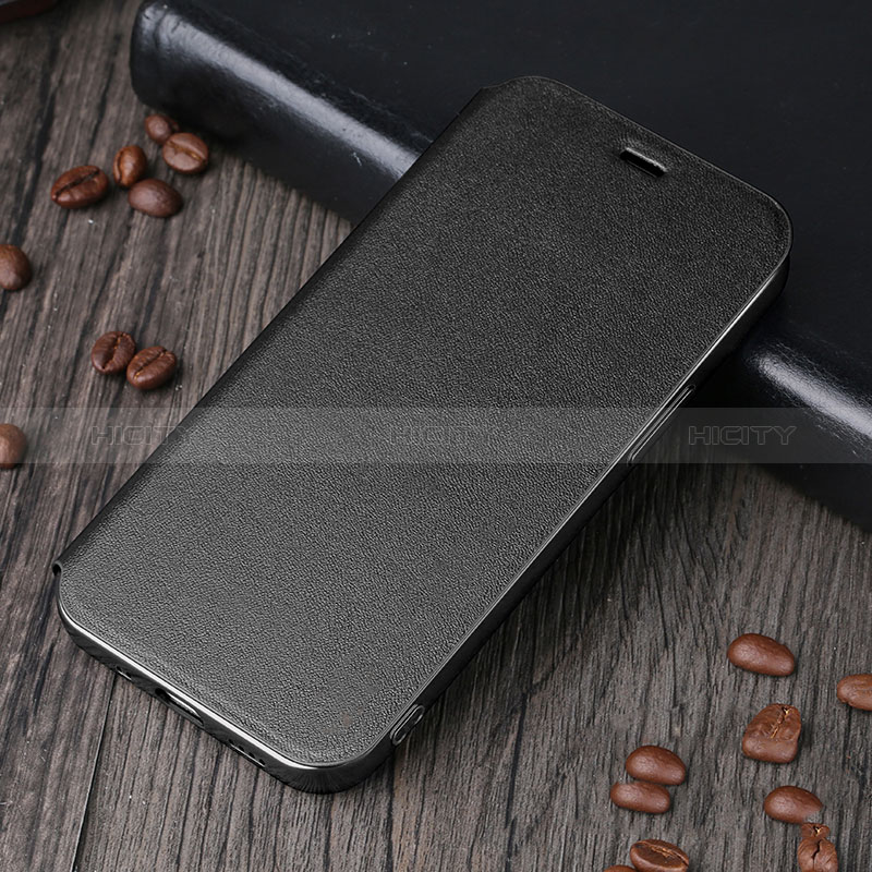 Funda de Cuero Cartera con Soporte Carcasa H25 para Apple iPhone 15 Negro