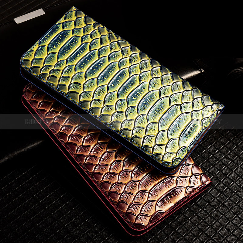 Funda de Cuero Cartera con Soporte Carcasa H25P para Apple iPhone Xs Max