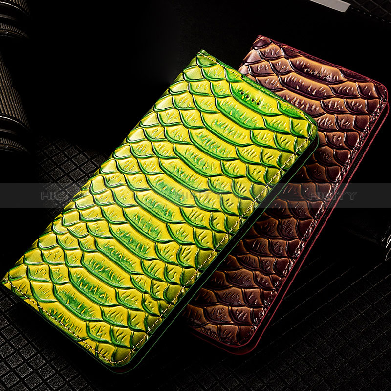 Funda de Cuero Cartera con Soporte Carcasa H25P para Motorola Moto G84 5G