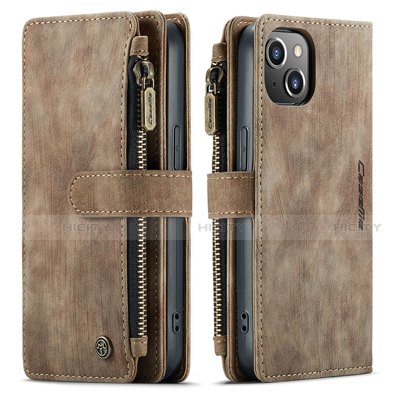 Funda de Cuero Cartera con Soporte Carcasa H28 para Apple iPhone 13