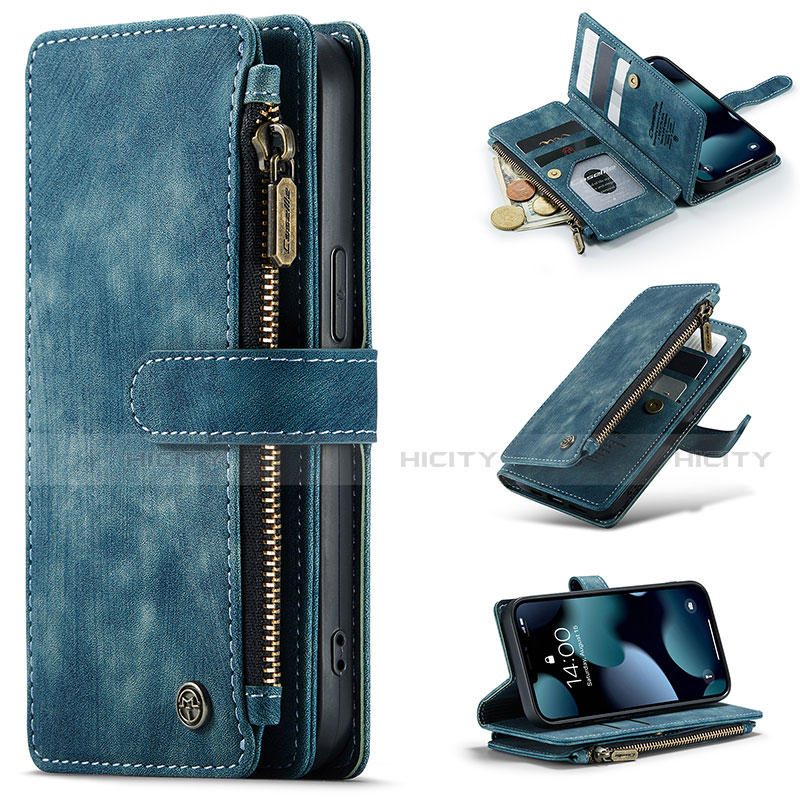 Funda de Cuero Cartera con Soporte Carcasa H28 para Apple iPhone 14