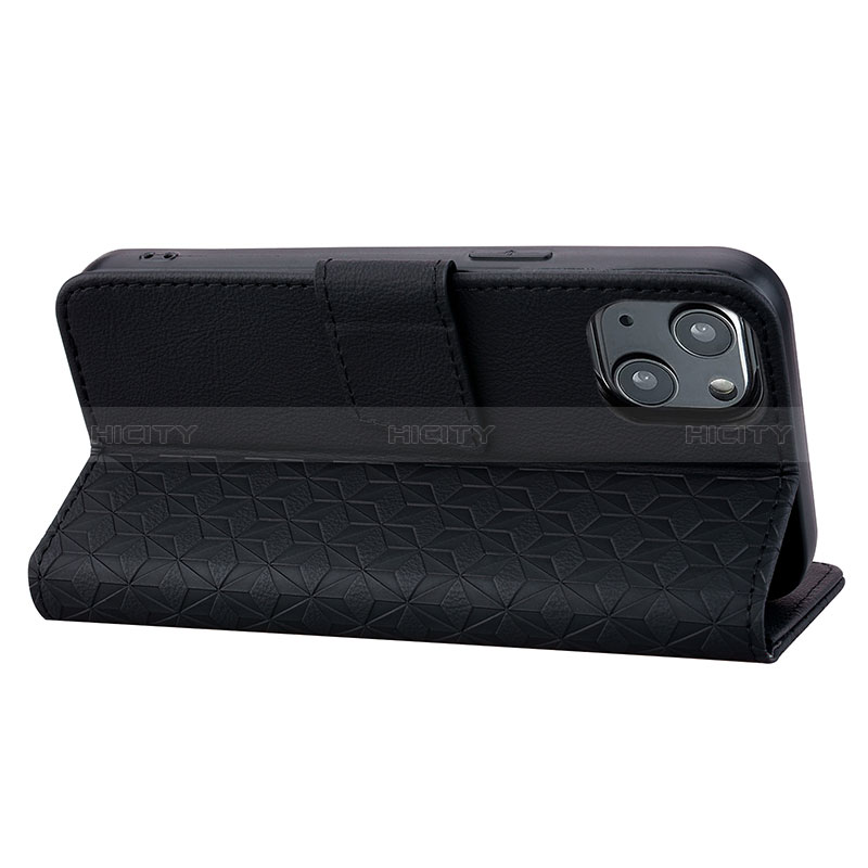 Funda de Cuero Cartera con Soporte Carcasa HF1 para Apple iPhone 14