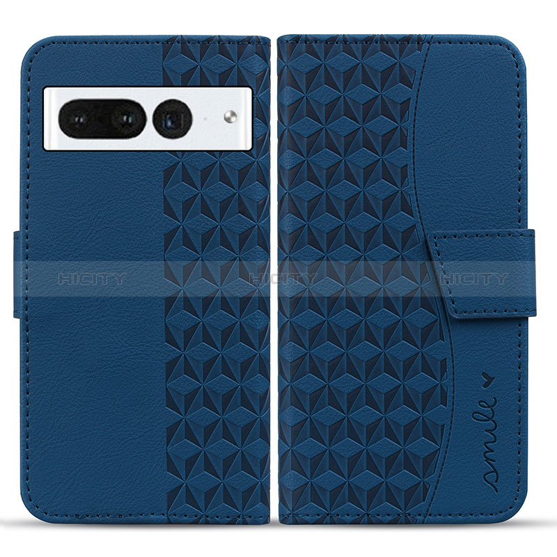 Funda de Cuero Cartera con Soporte Carcasa HF1 para Google Pixel 7 Pro 5G