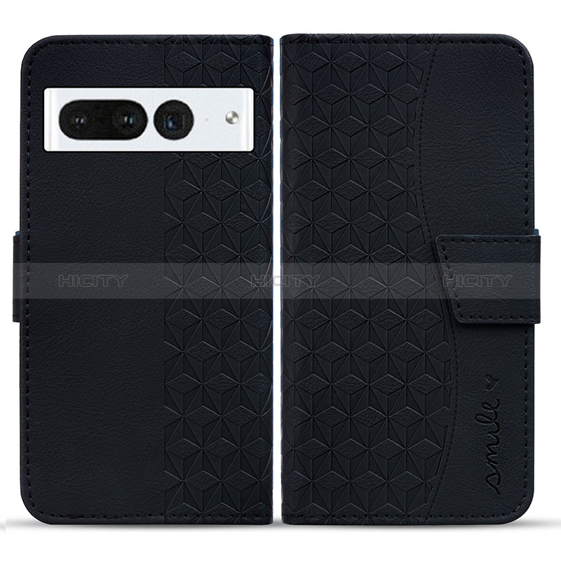 Funda de Cuero Cartera con Soporte Carcasa HF1 para Google Pixel 7 Pro 5G