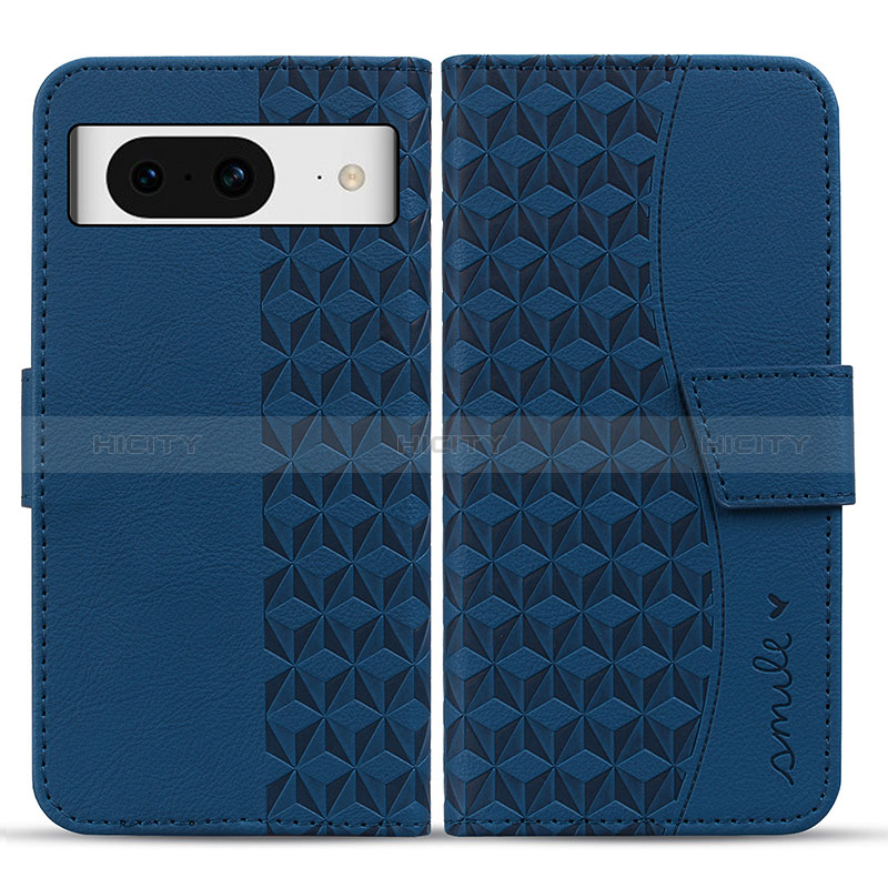 Funda de Cuero Cartera con Soporte Carcasa HF1 para Google Pixel 8 5G