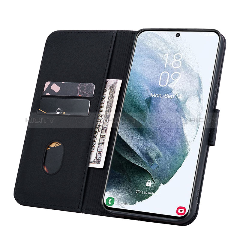 Funda de Cuero Cartera con Soporte Carcasa HF1 para Xiaomi Redmi Note 10 4G