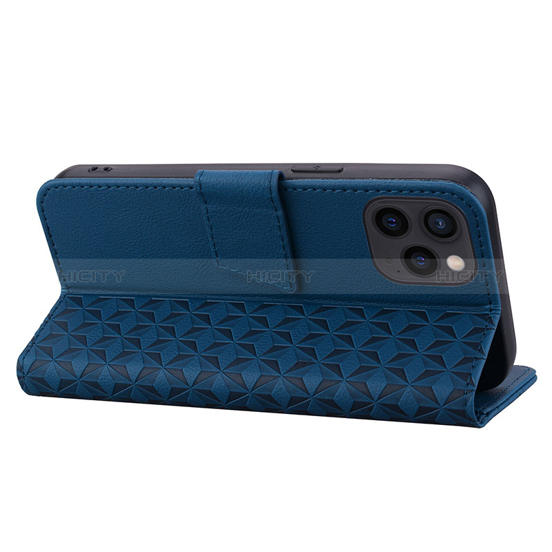 Funda de Cuero Cartera con Soporte Carcasa HF2 para Apple iPhone 15 Pro