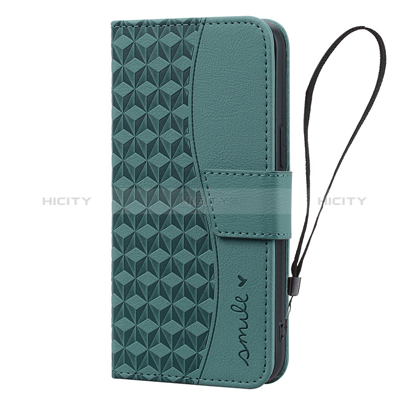 Funda de Cuero Cartera con Soporte Carcasa HF2 para Google Pixel 7 5G Verde