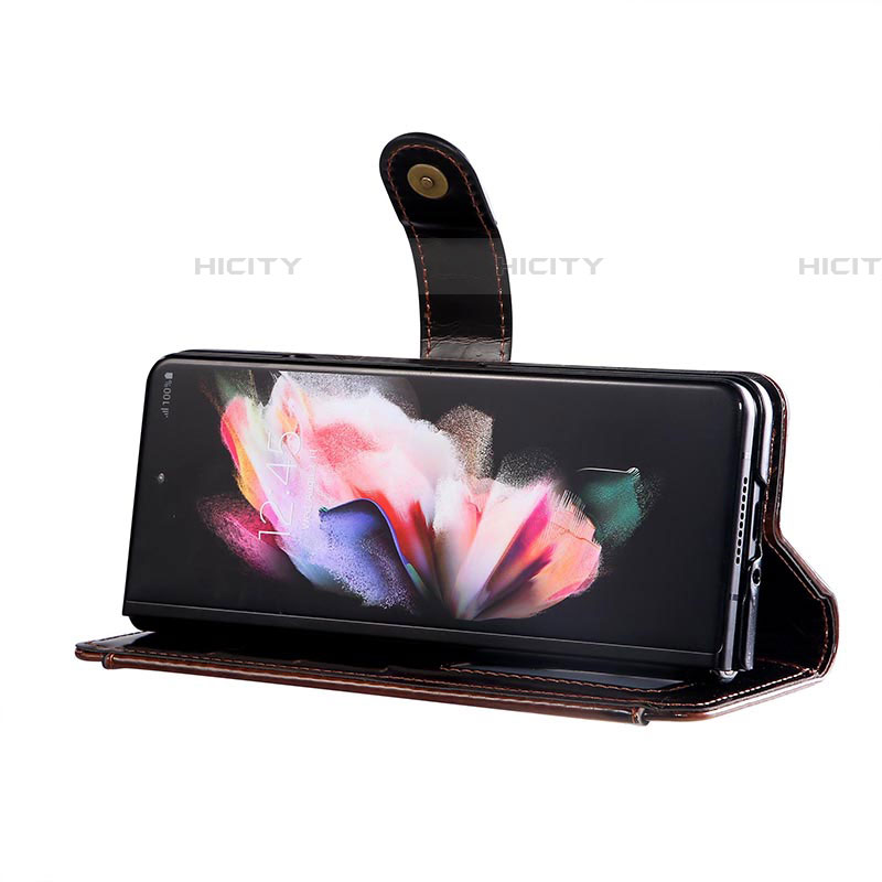 Funda de Cuero Cartera con Soporte Carcasa JD1 para Samsung Galaxy Z Fold4 5G