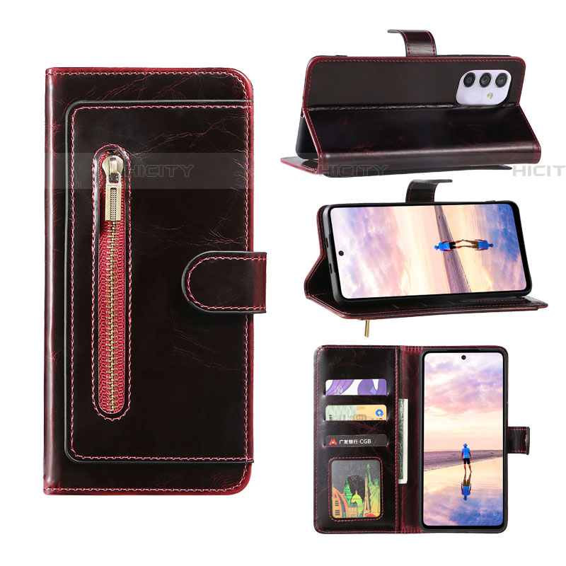 Funda de Cuero Cartera con Soporte Carcasa JDK para Samsung Galaxy A34 5G