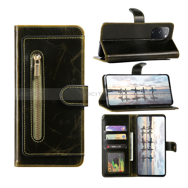 Funda de Cuero Cartera con Soporte Carcasa JDK para Samsung Galaxy S20 FE 5G