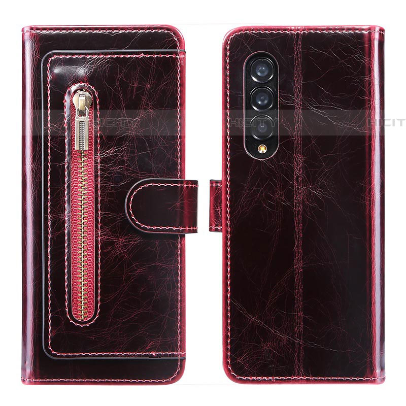 Funda de Cuero Cartera con Soporte Carcasa JDK para Samsung Galaxy Z Fold4 5G