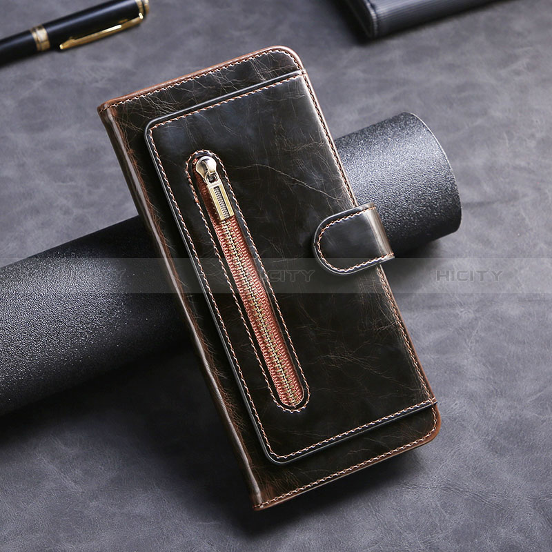 Funda de Cuero Cartera con Soporte Carcasa JDK para Xiaomi Mi 11X 5G Marron