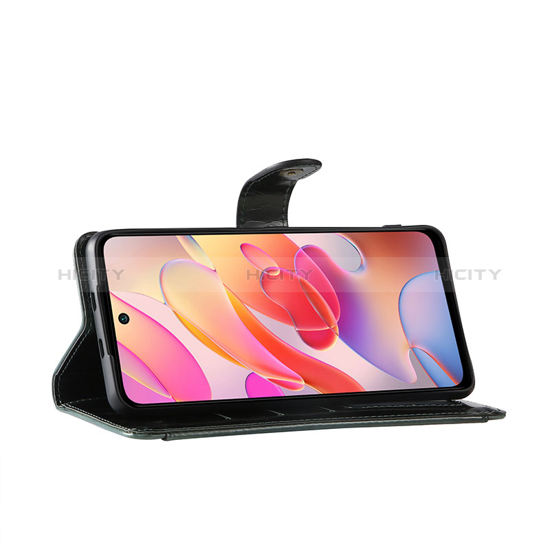 Funda de Cuero Cartera con Soporte Carcasa JDK para Xiaomi Redmi Note 10 Pro 5G