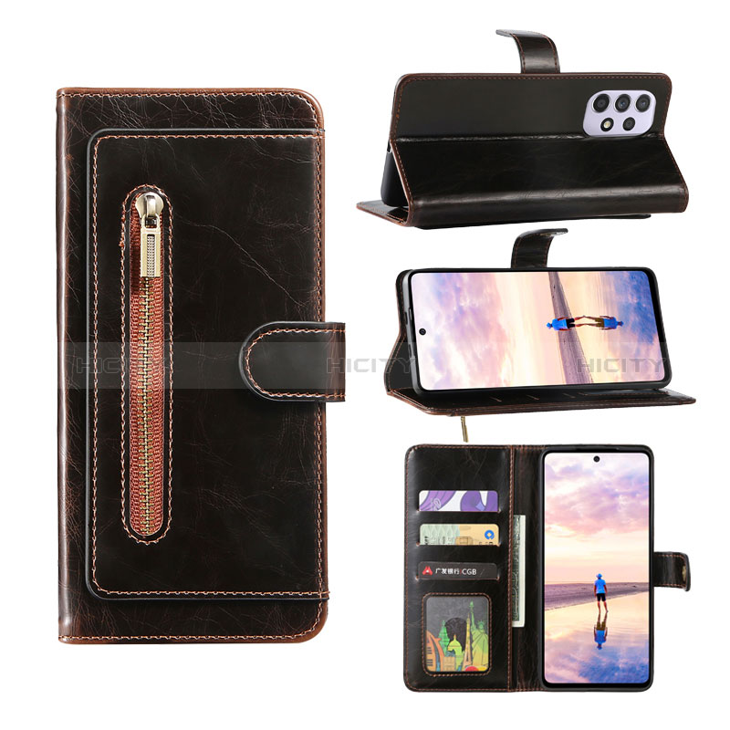 Funda de Cuero Cartera con Soporte Carcasa JDK1 para Samsung Galaxy A52s 5G