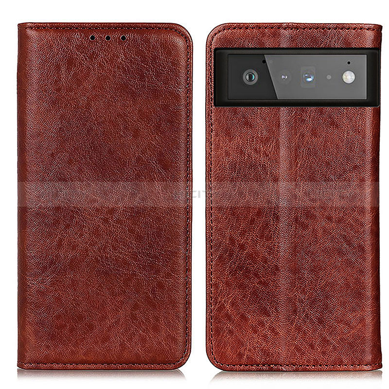 Funda de Cuero Cartera con Soporte Carcasa K01Z para Google Pixel 6 5G