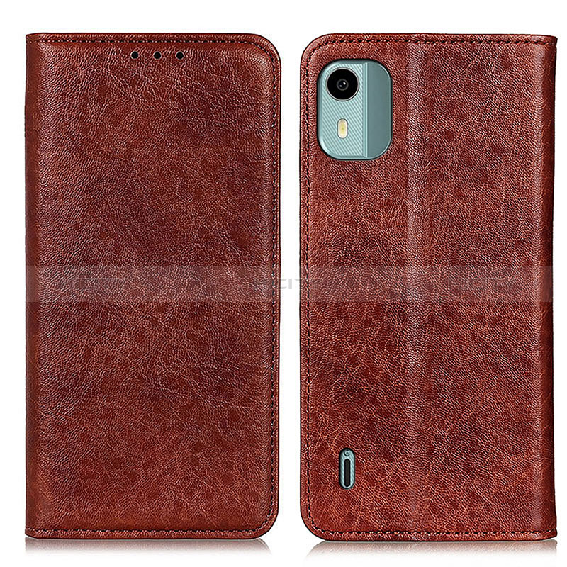 Funda de Cuero Cartera con Soporte Carcasa K01Z para Nokia C12