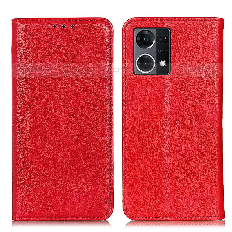 Funda de Cuero Cartera con Soporte Carcasa K01Z para Oppo F21s Pro 4G