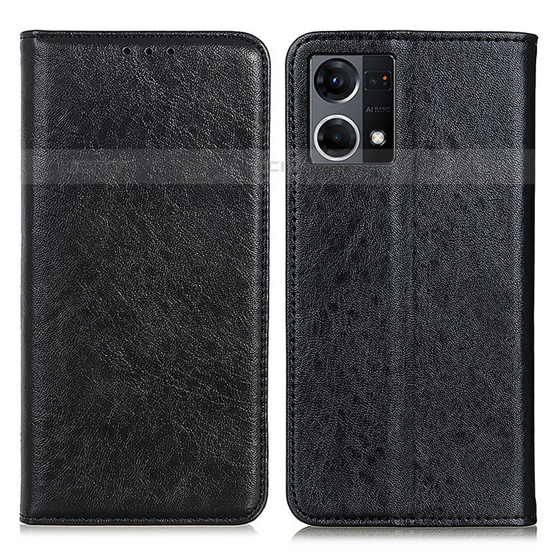 Funda de Cuero Cartera con Soporte Carcasa K01Z para Oppo Reno7 4G