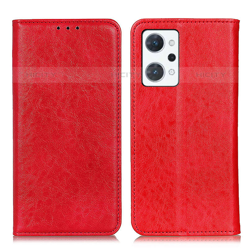 Funda de Cuero Cartera con Soporte Carcasa K01Z para Oppo Reno7 A