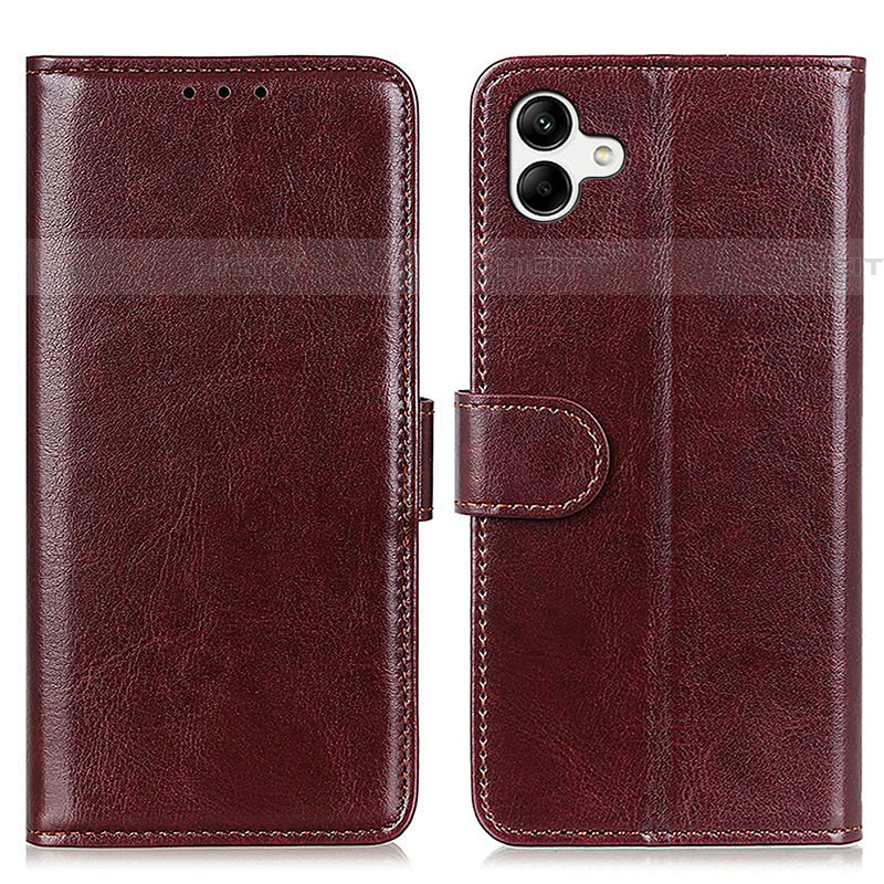 Funda de Cuero Cartera con Soporte Carcasa K01Z para Samsung Galaxy A04E Marron