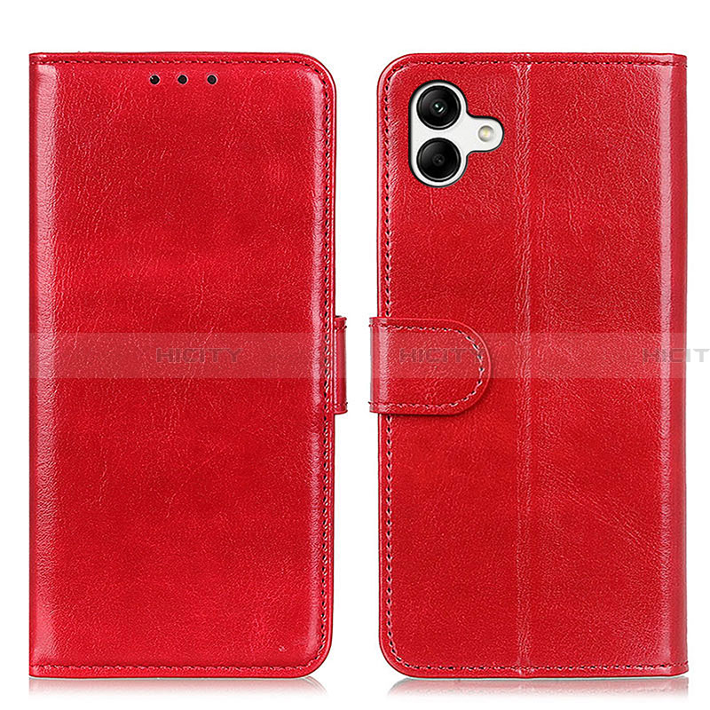 Funda de Cuero Cartera con Soporte Carcasa K01Z para Samsung Galaxy A05 Rojo