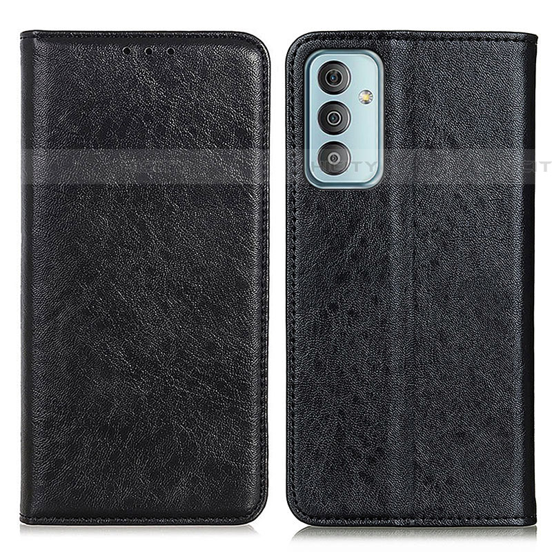 Funda de Cuero Cartera con Soporte Carcasa K01Z para Samsung Galaxy F13 4G Negro