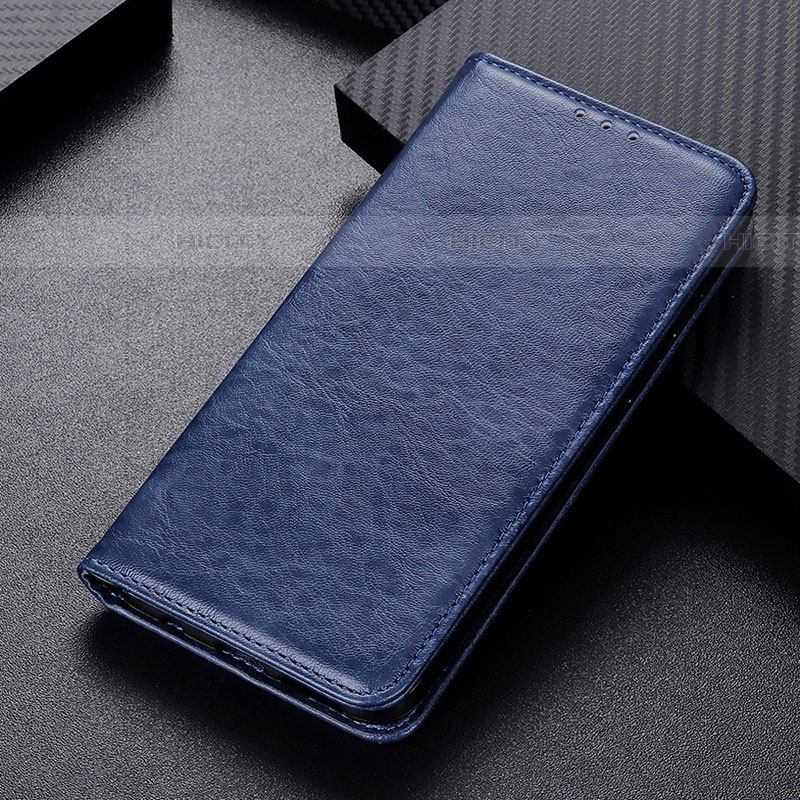 Funda de Cuero Cartera con Soporte Carcasa K01Z para Samsung Galaxy F23 5G Azul