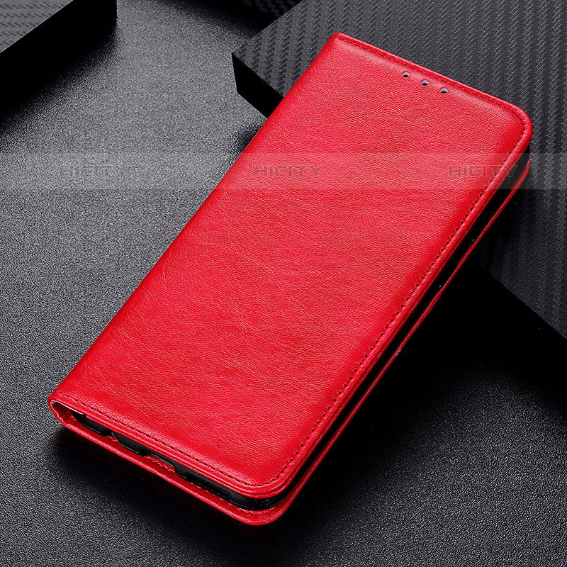 Funda de Cuero Cartera con Soporte Carcasa K01Z para Samsung Galaxy M23 5G Rojo