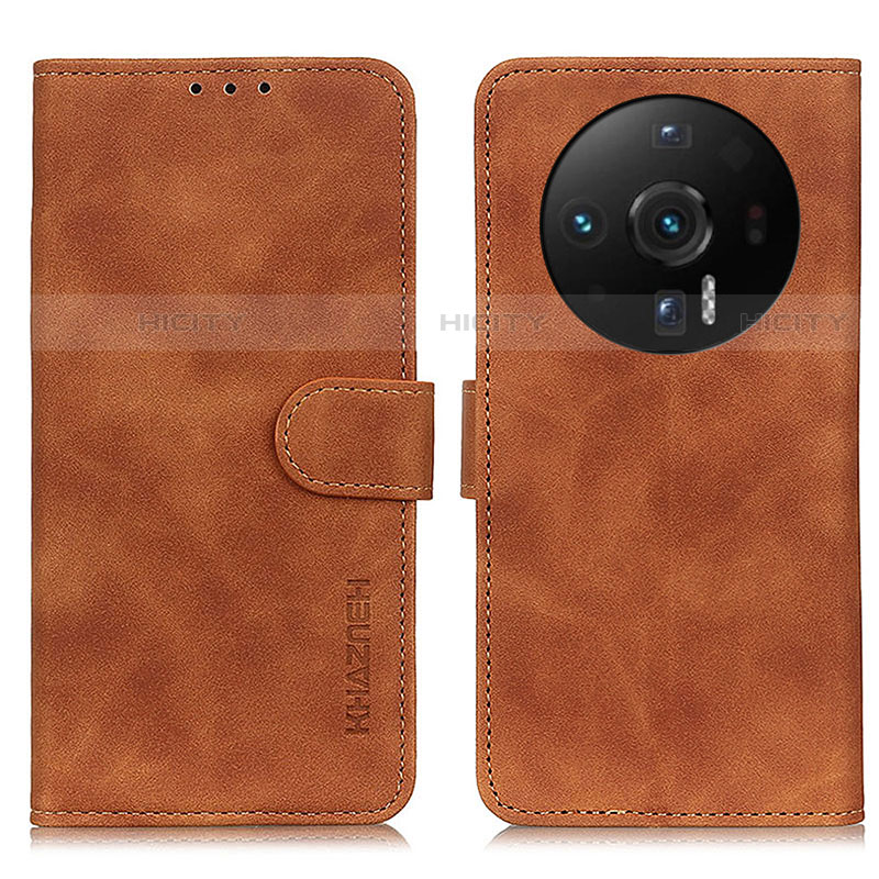 Funda de Cuero Cartera con Soporte Carcasa K01Z para Xiaomi Mi 12S Ultra 5G Marron