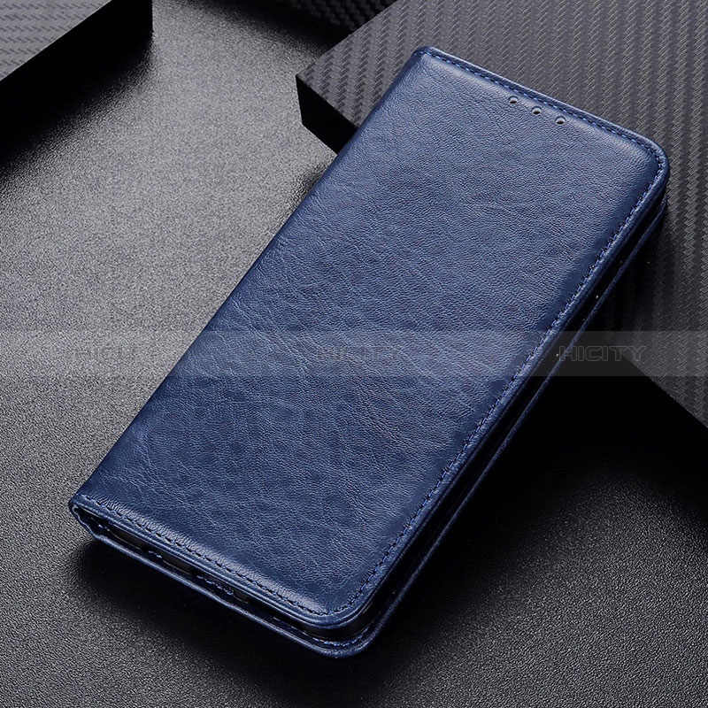 Funda de Cuero Cartera con Soporte Carcasa K01Z para Xiaomi Redmi 9 Power Azul