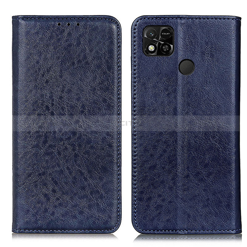 Funda de Cuero Cartera con Soporte Carcasa K01Z para Xiaomi Redmi 9C NFC