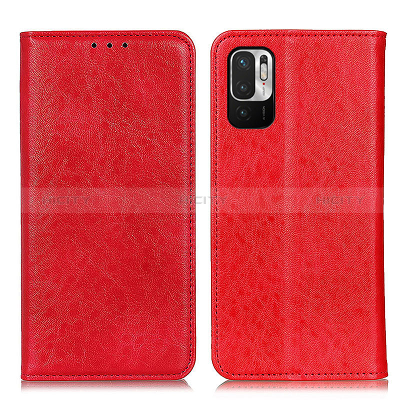 Funda de Cuero Cartera con Soporte Carcasa K01Z para Xiaomi Redmi Note 10 JE 5G