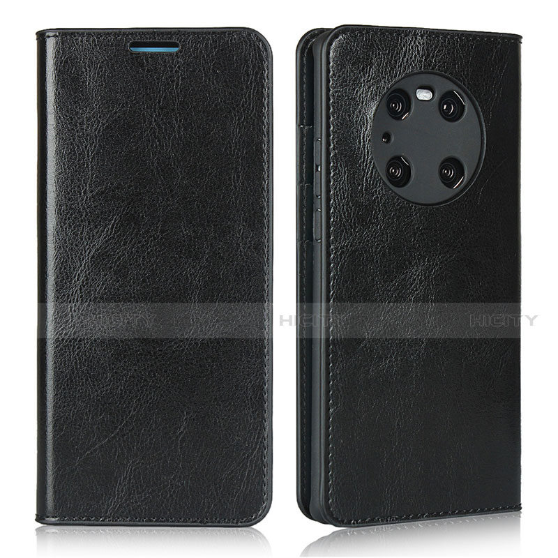 Funda de Cuero Cartera con Soporte Carcasa K02 para Huawei Mate 40 Pro Negro