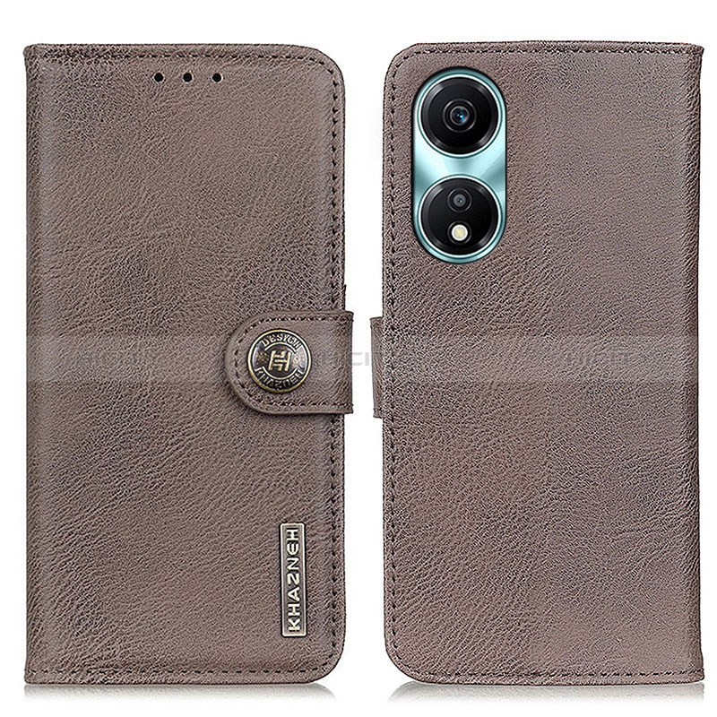 Funda de Cuero Cartera con Soporte Carcasa K02Z para Huawei Honor X5 Plus