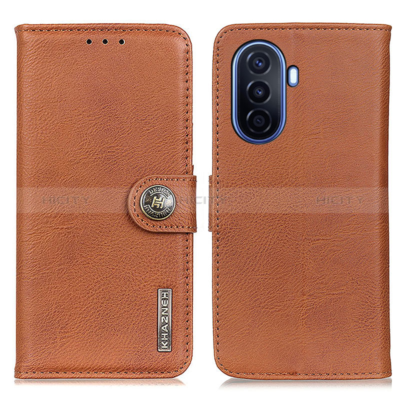 Funda de Cuero Cartera con Soporte Carcasa K02Z para Huawei Nova Y70