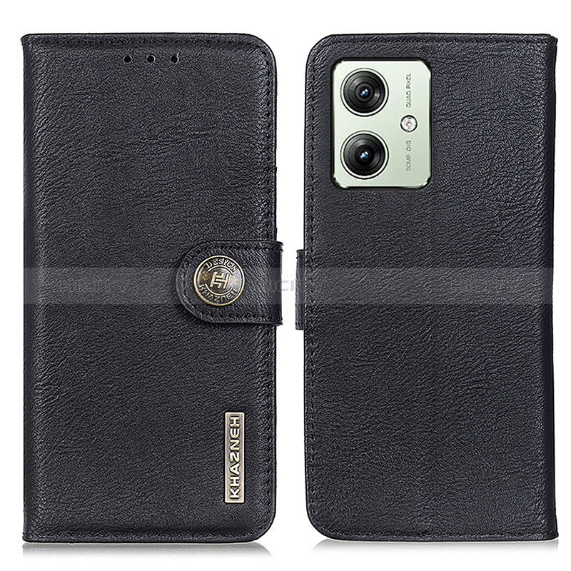 Funda de Cuero Cartera con Soporte Carcasa K02Z para Motorola Moto G54 5G