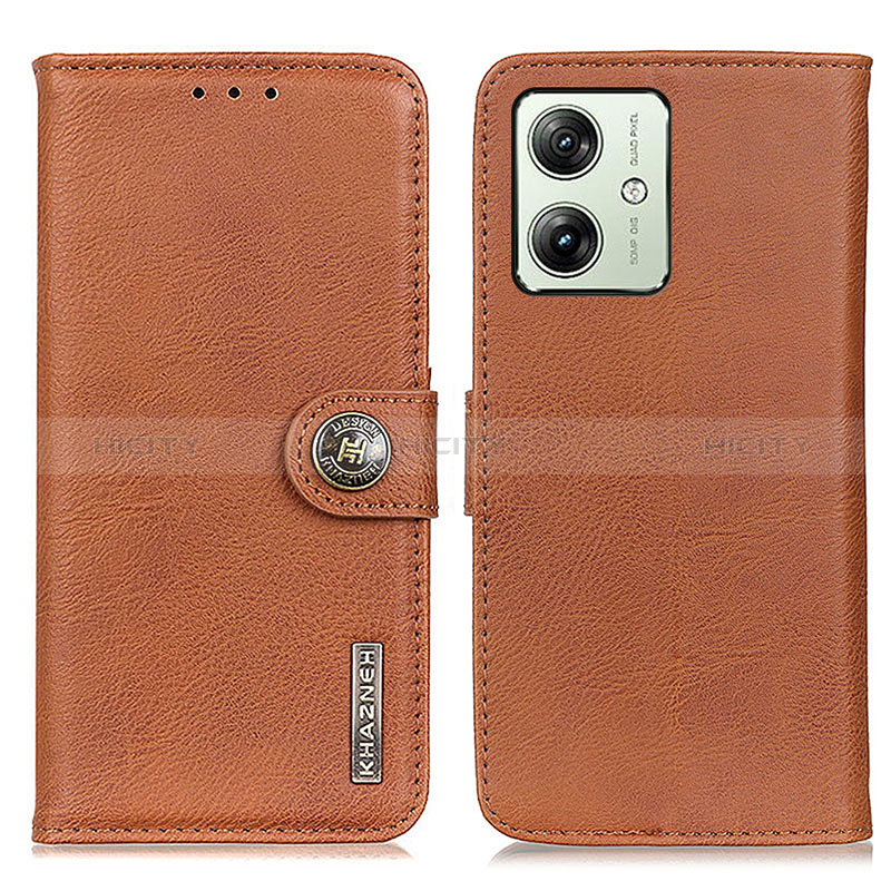 Funda de Cuero Cartera con Soporte Carcasa K02Z para Motorola Moto G54 5G