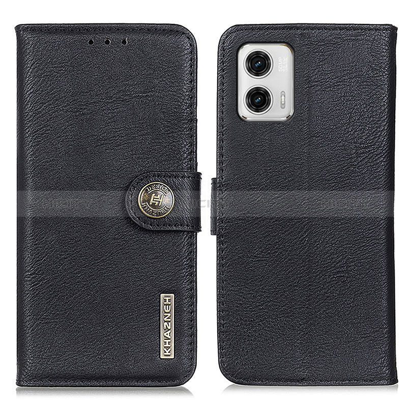 Funda de Cuero Cartera con Soporte Carcasa K02Z para Motorola Moto G73 5G