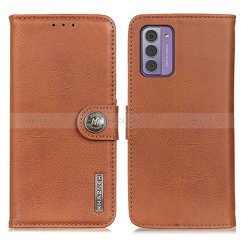 Funda de Cuero Cartera con Soporte Carcasa K02Z para Nokia G310 5G Marron